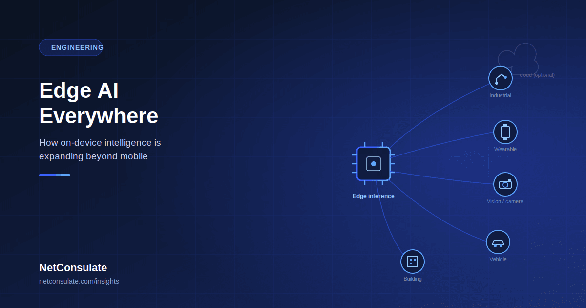 Edge AI Everywhere: How On-Device Intelligence Is Expanding Beyond Mobile